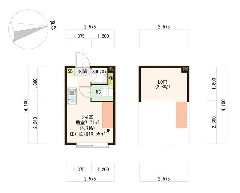 サンキャノーラ野方 203