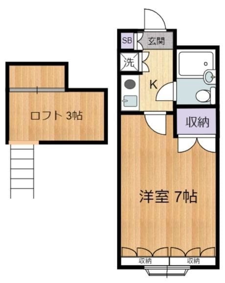 メイプルハウス 302 間取り図
