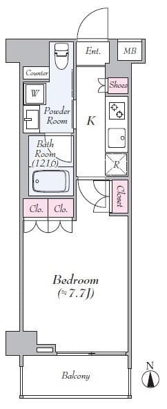 クレヴィスタ板橋西台Ⅱ 711