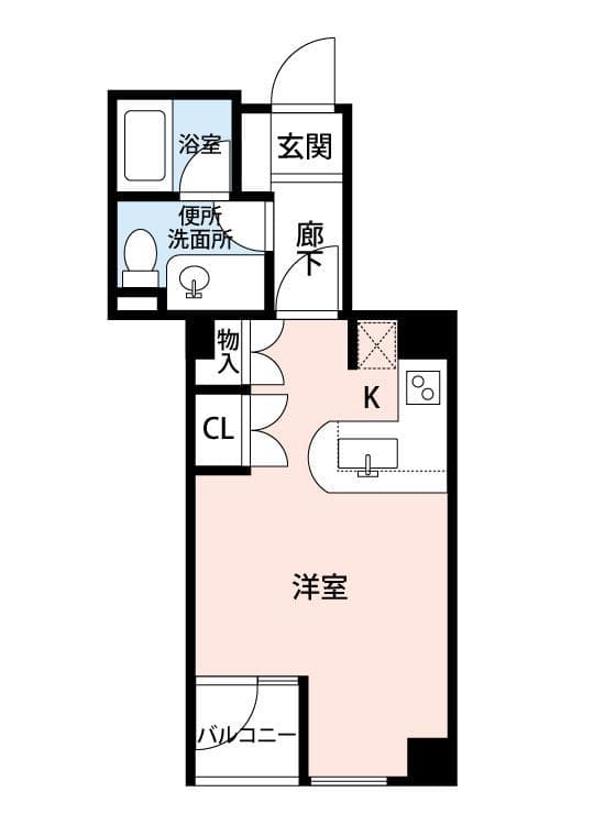 ハウスリンデ 303 間取り図