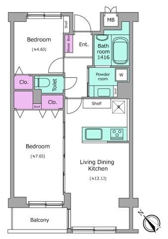 レジディア千川プレイス 403