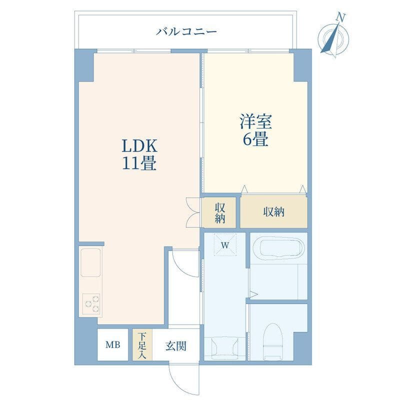 アートフォルム目黒 601 間取り図