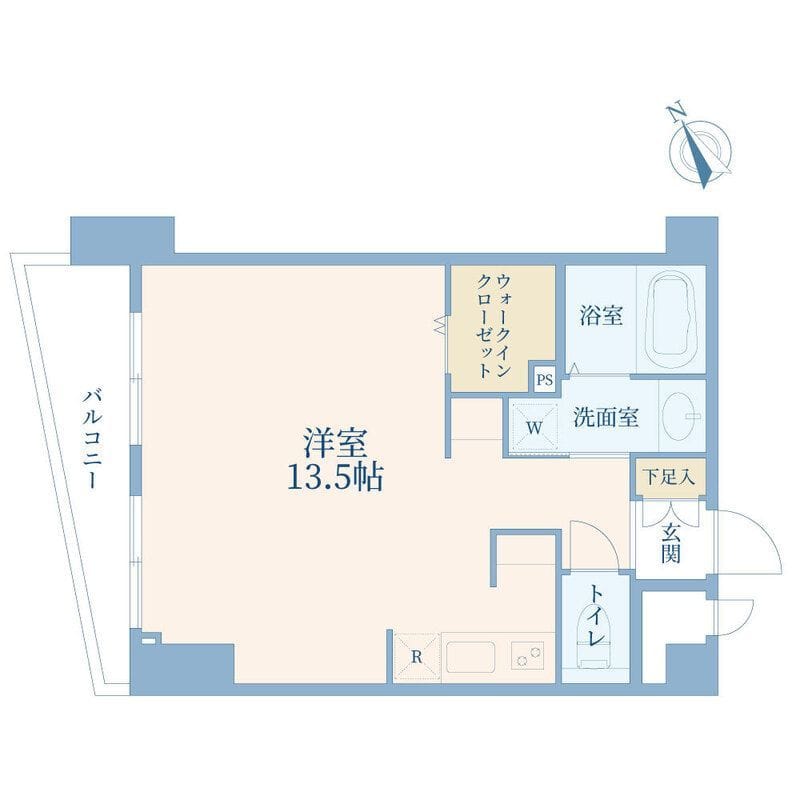 ダイナシティ三田 204 間取り図