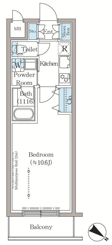 ステラテラス 803 間取り図