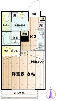 ベネチアーノ 303 間取り図