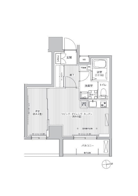 レジェンダリーガーデン赤羽イーストビュー 201