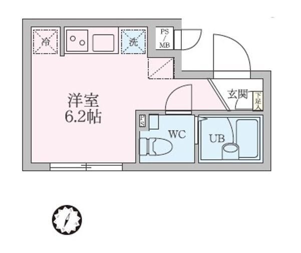 RAMIi板橋本町 102 間取り図