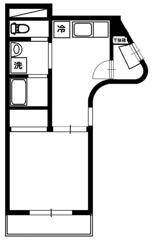 グリーンパーク北葛西 216 間取り図