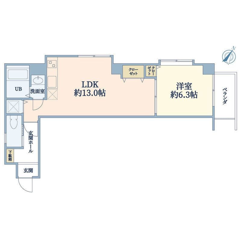 The Orchid Manor 203 間取り図