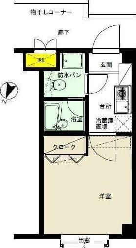 清水学生会館B館 212