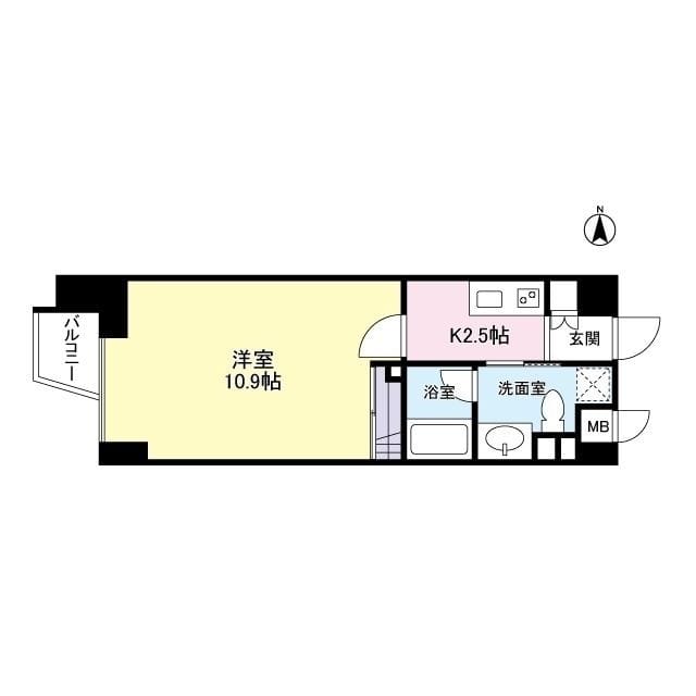プロスペクト荻窪 101 間取り図