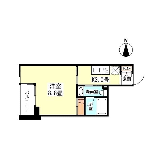 プロスペクト荻窪 102 間取り図
