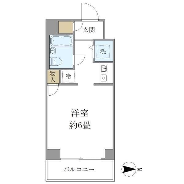 ウインベル錦糸町第3 403 間取り図