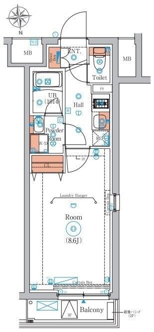 エストゥルース羽田 309