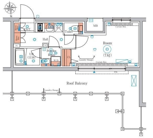 エストゥルース羽田 402