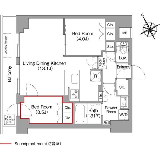 コンフォリア・リヴ平井MUTIO 204