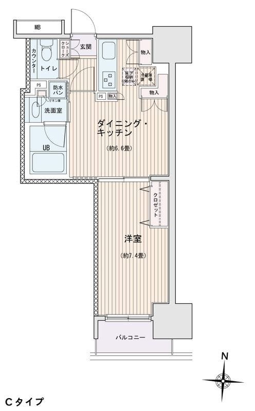 エスティメゾン錦糸町Ⅱ 0505