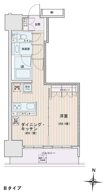 エスティメゾン錦糸町Ⅱ 1406