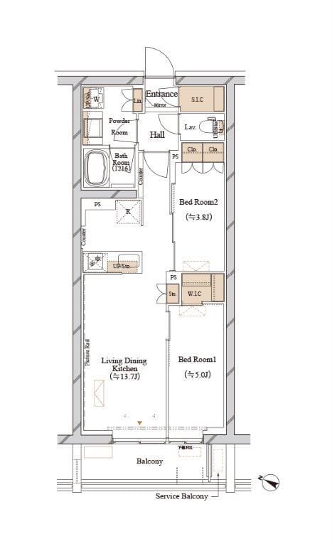 ブランシエスタ目黒中央町 0307