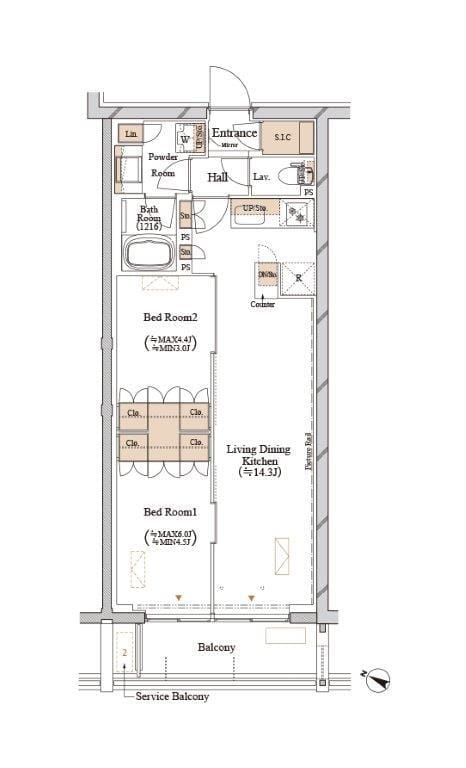 ブランシエスタ目黒中央町 0408