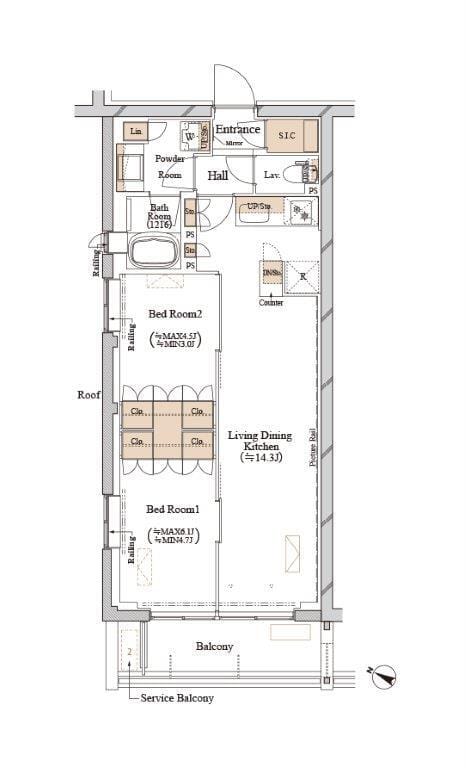 ブランシエスタ目黒中央町 0507