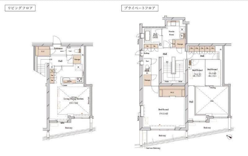 ブランシエスタ目黒中央町 0602 間取り図