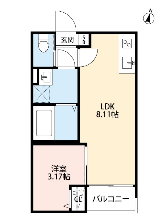 グランシャレー西綾瀬 102