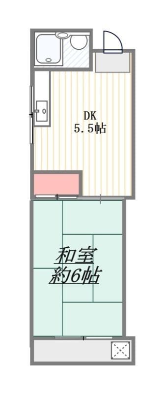 バンビ第4ビル 301 間取り図