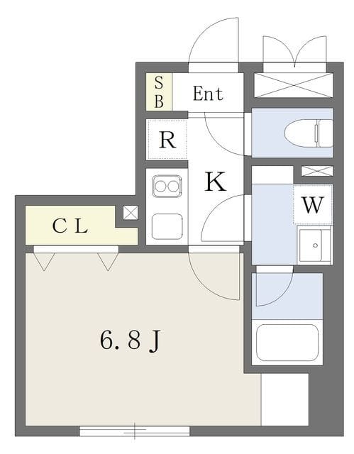 グランジット本郷壱岐坂 302 間取り図