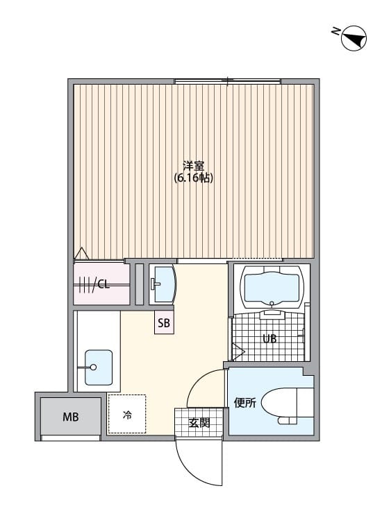 Fusion練馬春日町レジデンス 402 間取り図