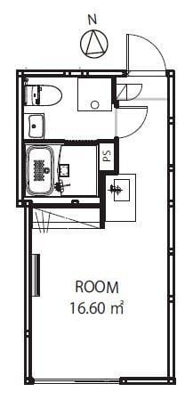 BoaSorte町屋2丁目 302 間取り図
