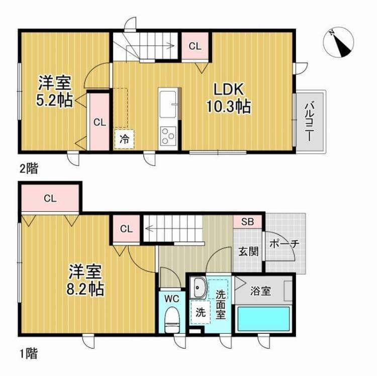 調布市入間町1丁目アパートの写真