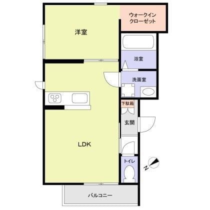 Chaleureux表参道 302 間取り図