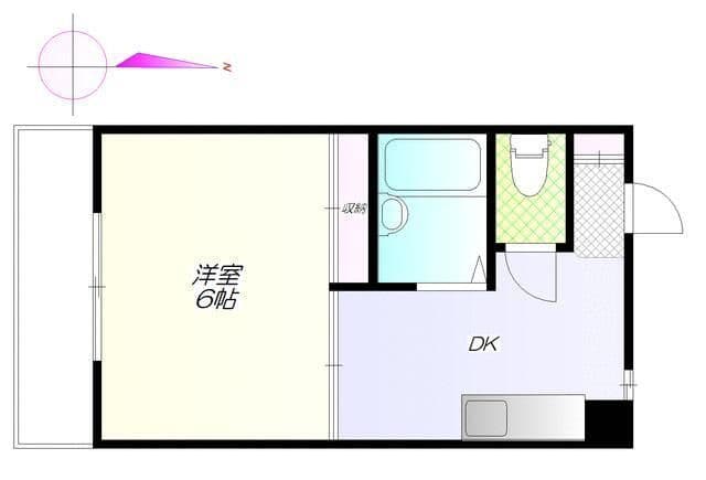 サンライト宮田 103 間取り図