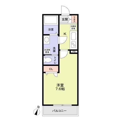 SUNNY COURT 203 間取り図