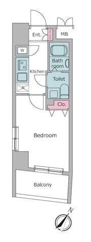 レジディア日本橋人形町Ⅱ 0504