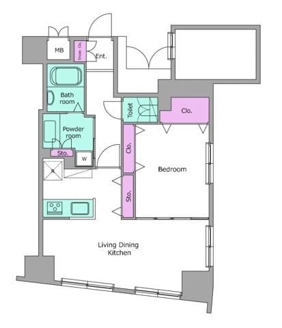 レジディア日本橋人形町Ⅱ 1301