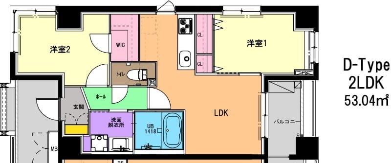 ルヴェール多摩川 304