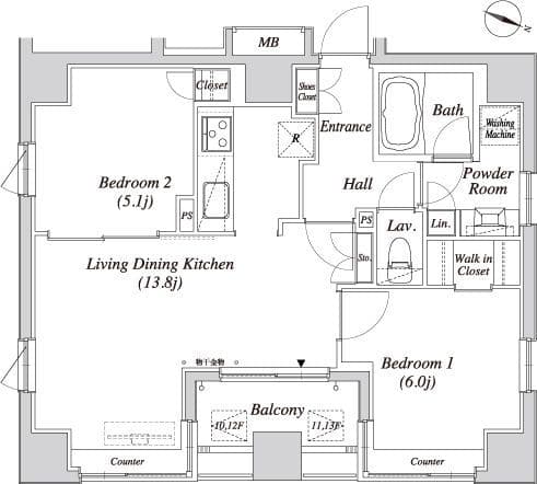 カーサスプレンディッド一番町 1301