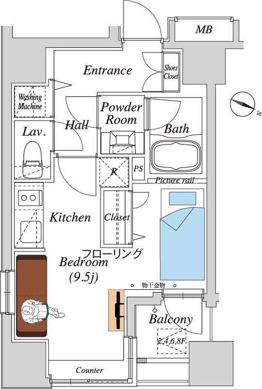 カーサスプレンディッド一番町 801