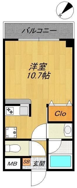 エスペランサ 506 間取り図