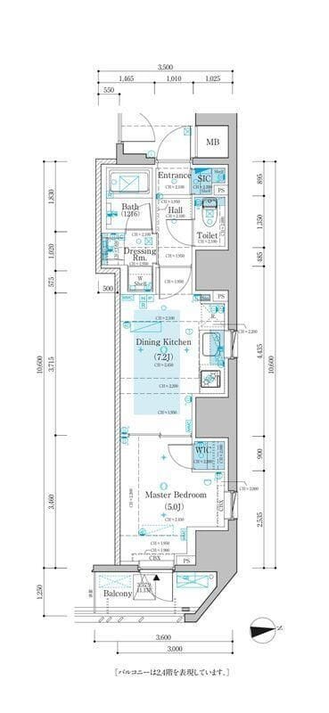 サンウッドフラッツ新宿四谷三丁目 1402