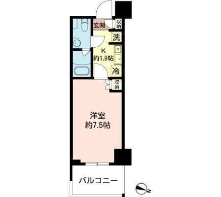 MFPRコート木場公園 420 間取り図