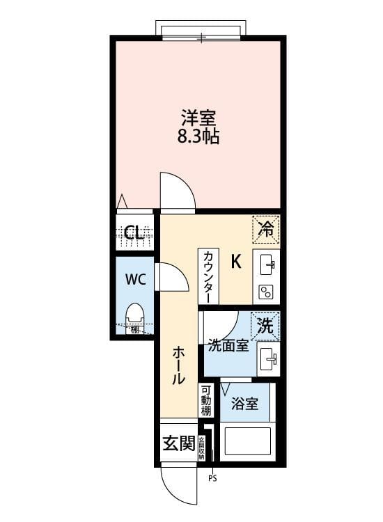 フェリシア東雪谷 102