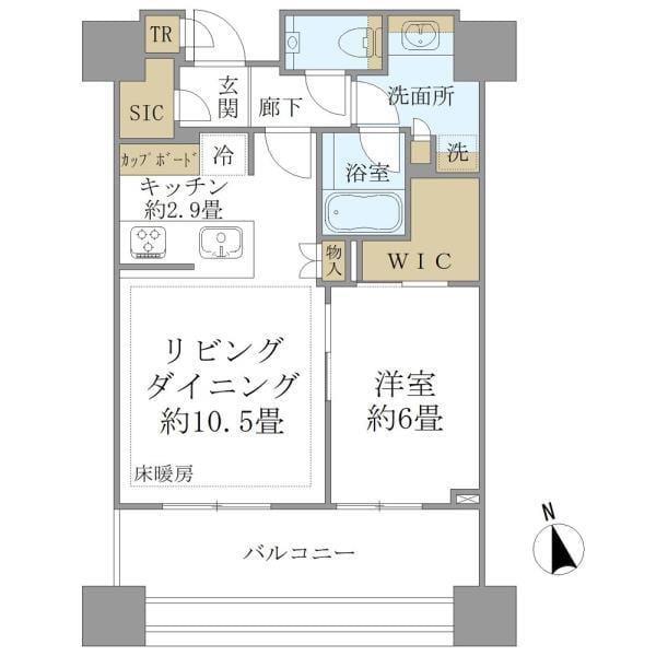 白金ザ・スカイ東棟 E2207