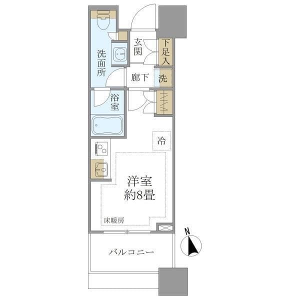 白金ザ・スカイ東棟 E511