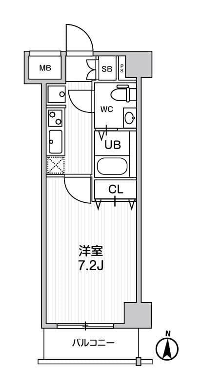 ジェノヴィア蒲田Ⅲスカイガーデン 504