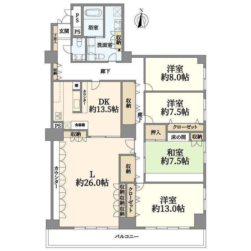 日商岩井音羽マンション 608
