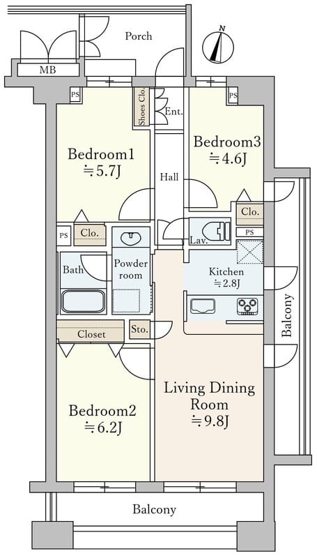 プレジール笹塚の写真