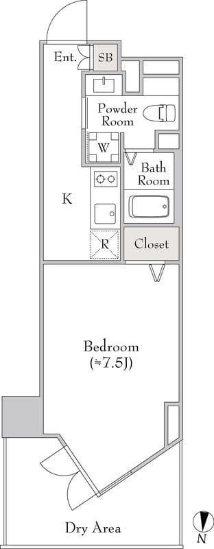 カーサスプレンディッド南麻布 002